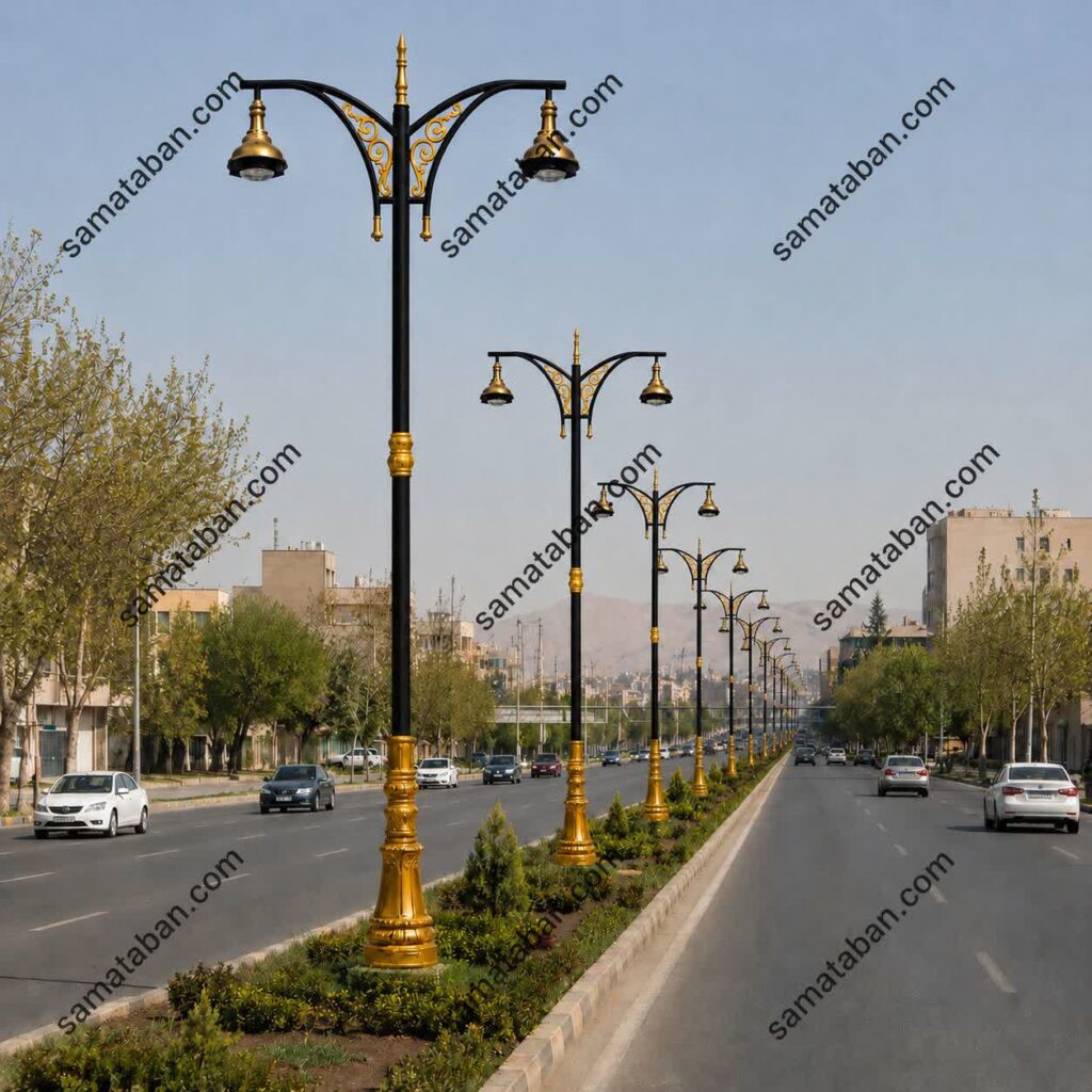 پایه چراغ خیابانی