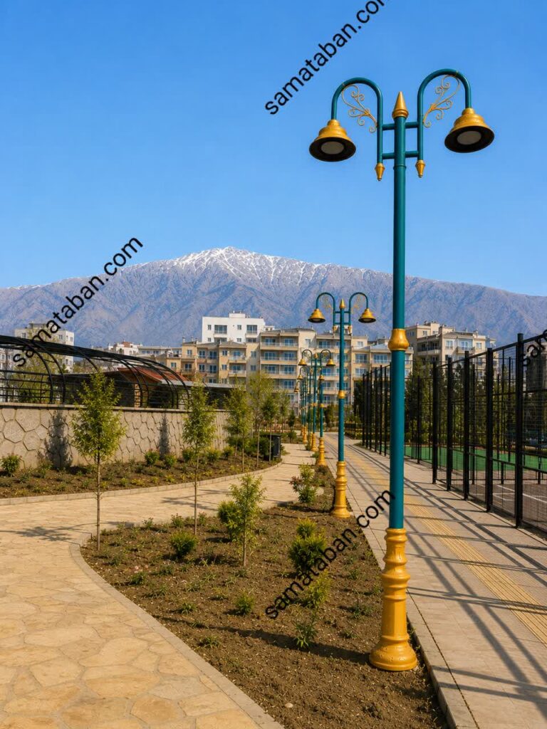 پایه چراغ پارکی