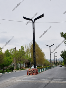 پایه چراغ خیابانی