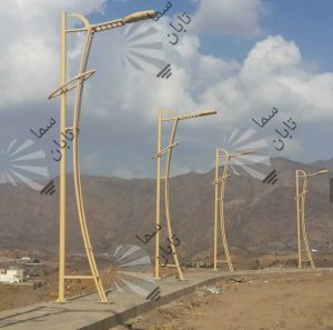 پایه چراغ خیابانی