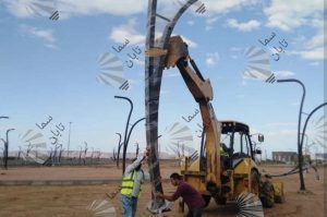 پایه چراغ پارکی