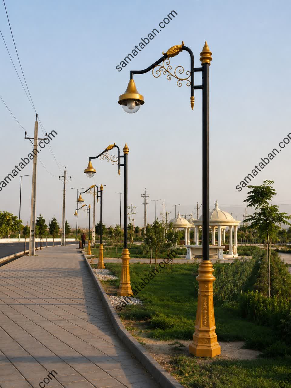 پایه چراغ پارکی