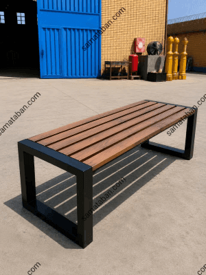 نیمکت پارکی چوبی