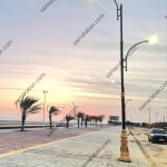 پایه چراغ دکوراتیو خیابانی