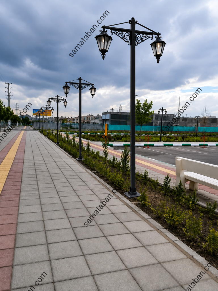 پایه چراغ پارکی