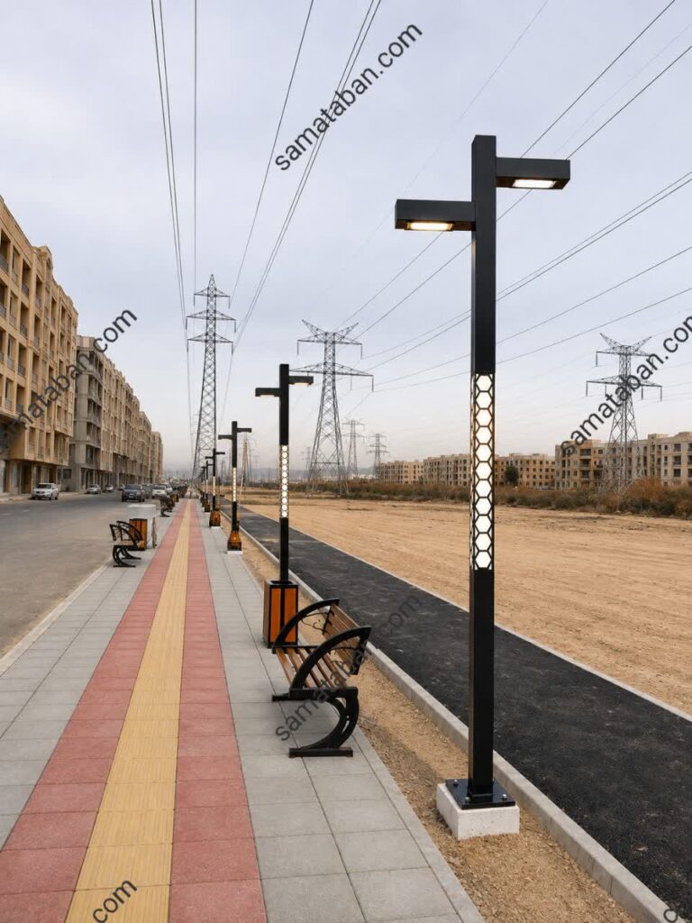 پایه چراغ پارکی
